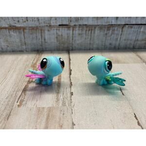 Littlest Pet Shop Vintage LPS Dragonfly Friends Lot EUC